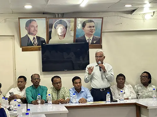 সম্মিলিত পেশাজীবী পরিষদের সভা জনগণের ভোটাধিকার ফেরত চাই
